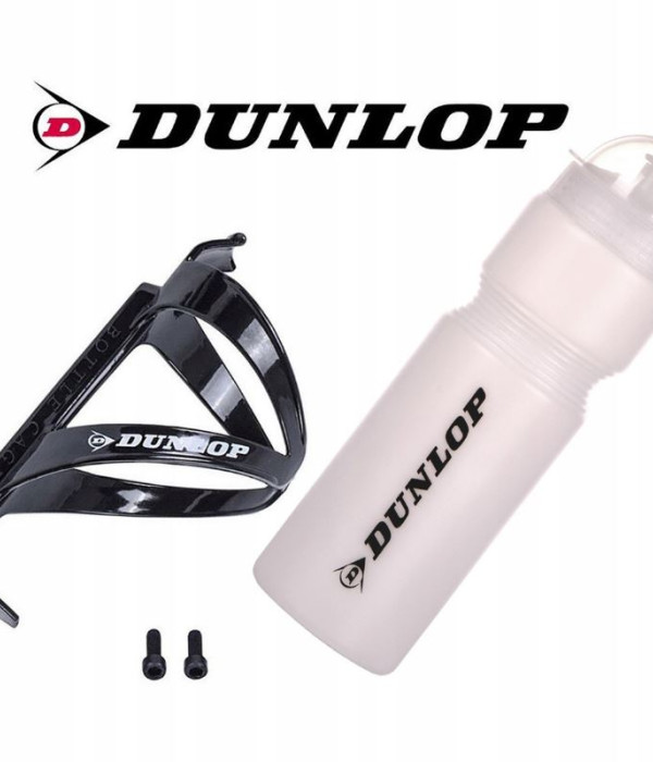 Fľa&scaron;ka &scaron;portov&aacute; s &uacute;chytom Dunlop 750ml transparent